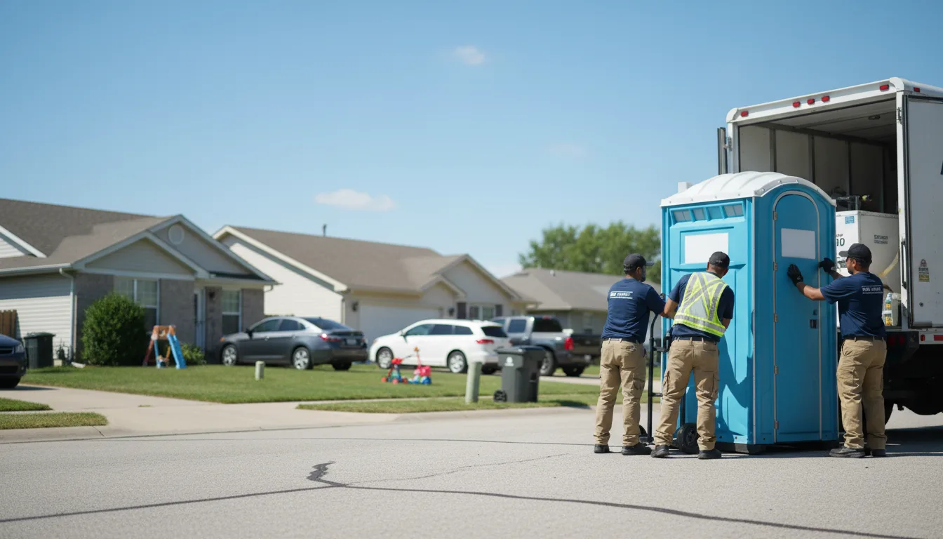 Standard Porta Potty Rentals in Armstrong, IL near me
